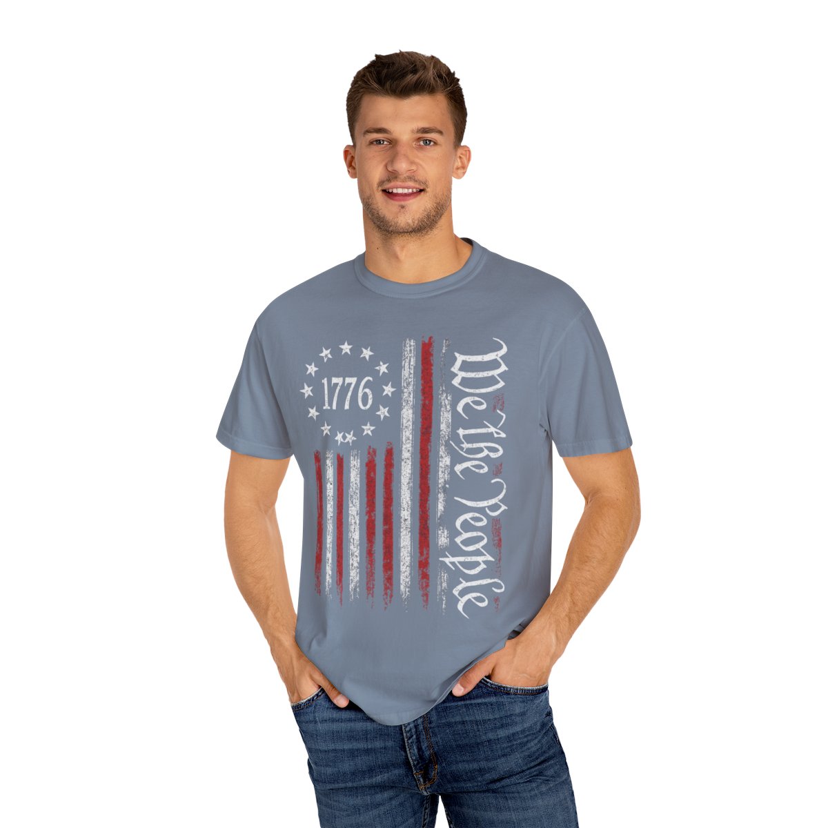We The People 1776 Unisex Garment-Dyed T-shirt